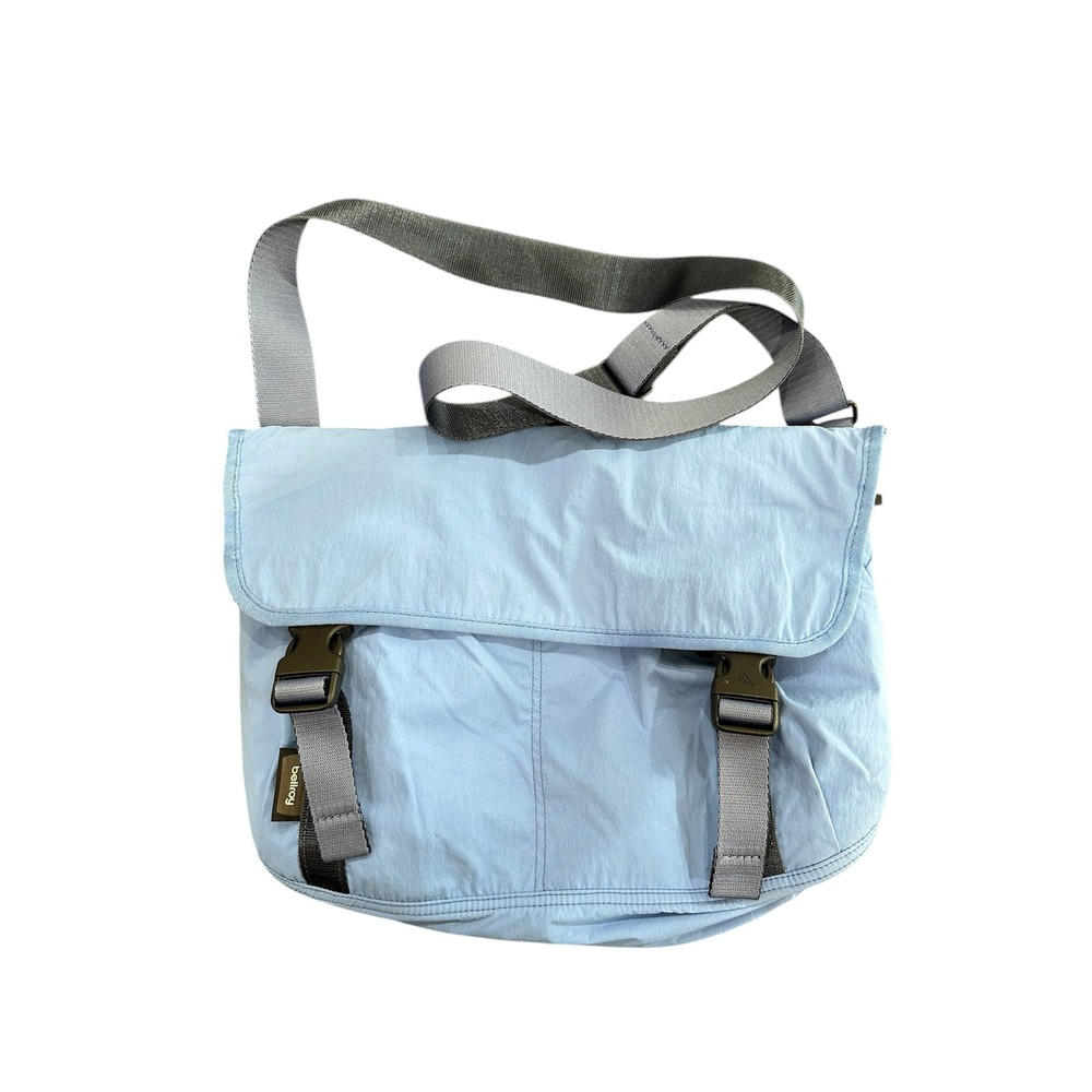 Bellroy Lite Messenger Bag Sky Blue Lightweight Crossbody Ripstop Travel Bag